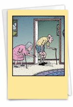 Funny Blank All Occasions Greeting Card with Envelope (1 Card) Blank All Occasions Balls Chart.jpeg