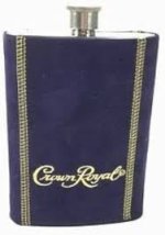 Crown Royal Purple Suede Flask: Flasks