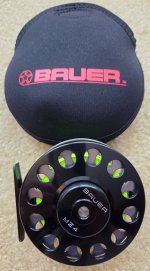 bauer mz4 fly reel FS - BAUER MZ4 Reel & Spools