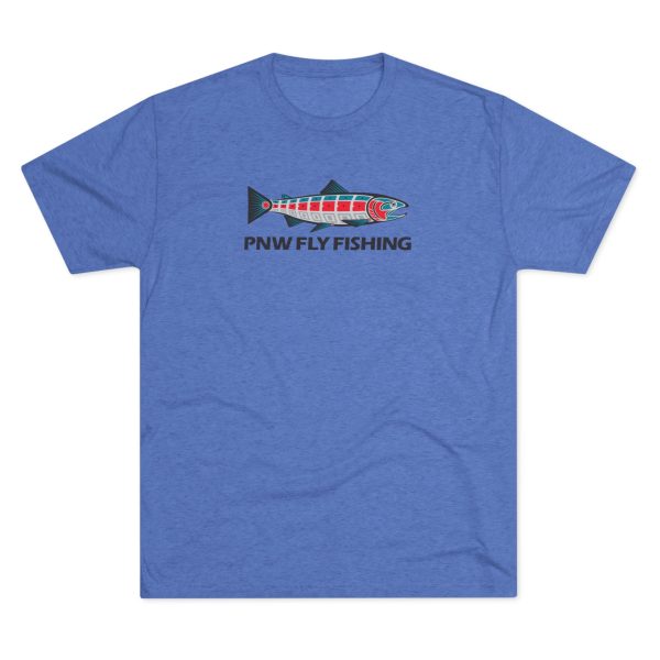 PNW Fly Fishing Tri-Blend Tee | Unisex Tri-Blend Tee - Image 10