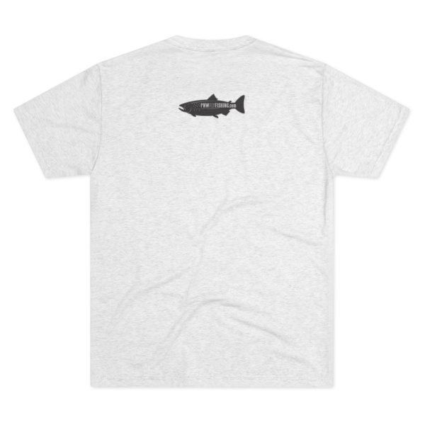 PNW Fly Fishing Tri-Blend Tee | Unisex Tri-Blend Tee - Image 2