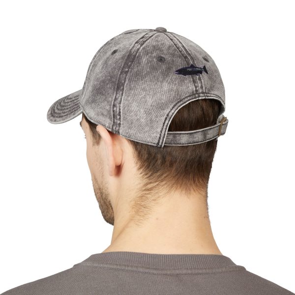 Embroidered Fish Logo "Old Man Hat" Cap - Casual Outdoor Hat - Image 3