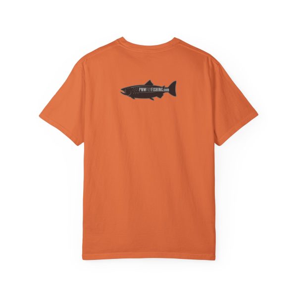 ODD YEAR Pink Salmon PNW Fly Fishing Graphic T-Shirt - Image 18