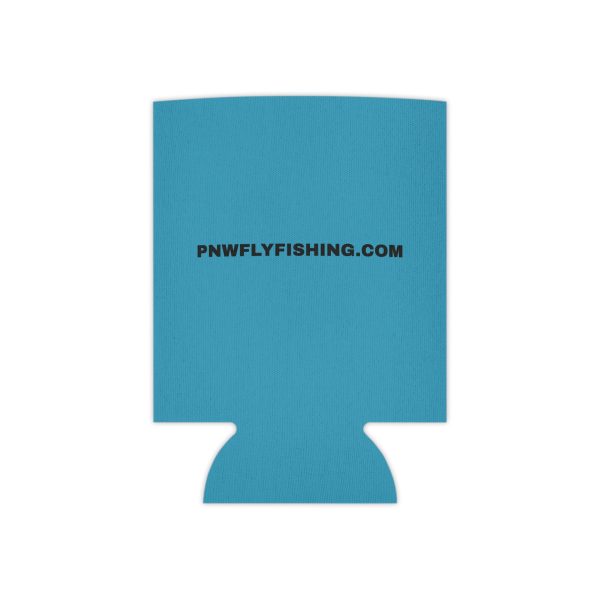 Fishing Can Cooler - PNW Fly Fishing Insulated Beverage Holder, Outdoor Gear, Gift for Anglers, Fishing Party Accessory, Summer Essential - Image 2