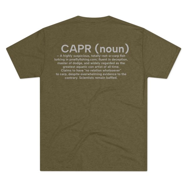 CAPR Vintage Fishing Crew | Unisex Tri-Blend Tee - Image 11