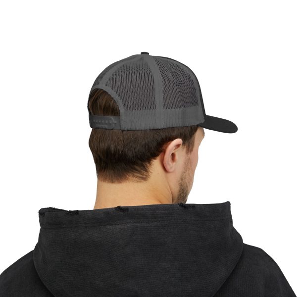 PNW Fly Fishing Fish Logo Snapback Trucker Cap - Image 12