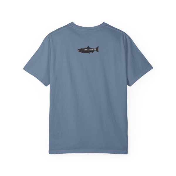 PNW Fly Fishing Logo Small Print Unisex T-Shirt - Image 34