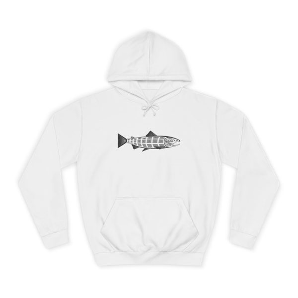PNW FF Fish Logo Design Unisex Hoodie