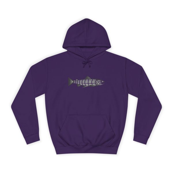 PNW FF Fish Logo Design Unisex Hoodie - Image 19