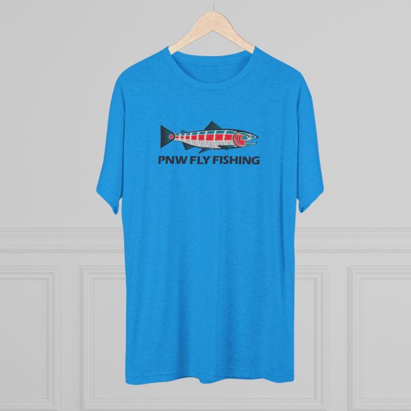 PNW Fly Fishing Tri-Blend Tee | Unisex Tri-Blend Tee - Image 9