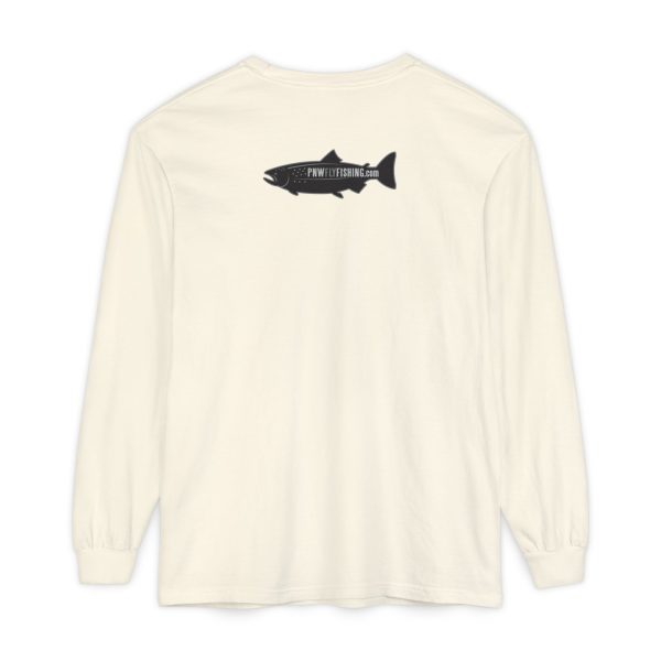BOBO-SQUATCH PNW Fly Fishing Adventure Long Sleeve T-Shirt | Unisex Outdoor Tee - Image 8