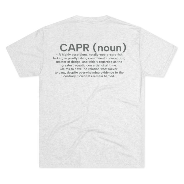 CAPR Vintage Fishing Crew | Unisex Tri-Blend Tee - Image 2