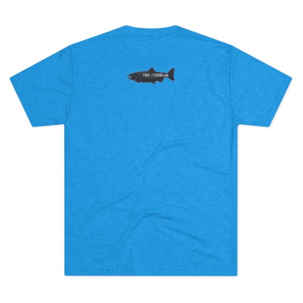 PNW Fly Fishing Tri-Blend Tee | Unisex Tri-Blend Tee - Image 8