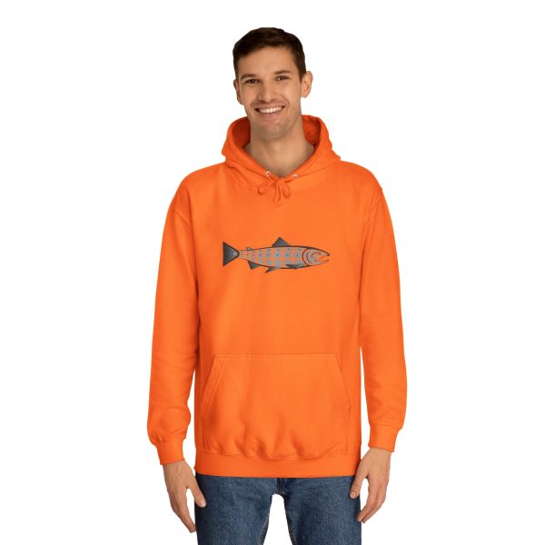 PNW FF Fish Logo Design Unisex Hoodie - Image 6