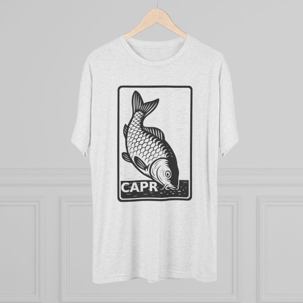 CAPR Vintage Fishing Crew | Unisex Tri-Blend Tee - Image 3