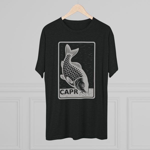 CAPR Vintage Fishing Crew | Unisex Tri-Blend Tee - Image 6