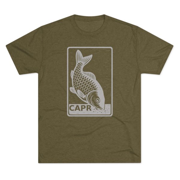 CAPR Vintage Fishing Crew | Unisex Tri-Blend Tee - Image 10