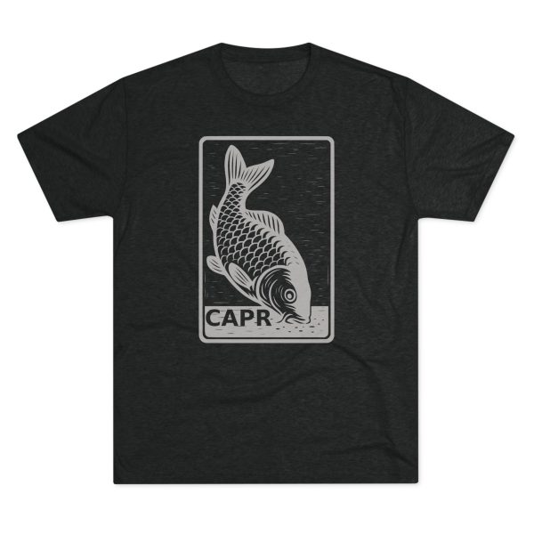 CAPR Vintage Fishing Crew | Unisex Tri-Blend Tee - Image 4