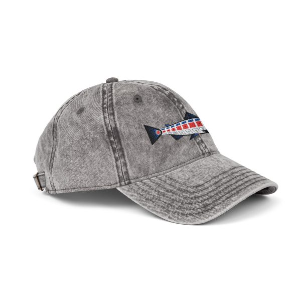 Embroidered Fish Logo "Old Man Hat" Cap - Casual Outdoor Hat - Image 2