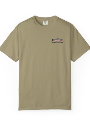 PNW Fly Fishing Logo Small Print Unisex T-Shirt