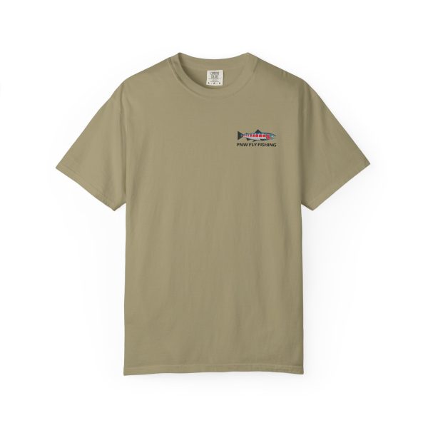 PNW Fly Fishing Logo Small Print Unisex T-Shirt
