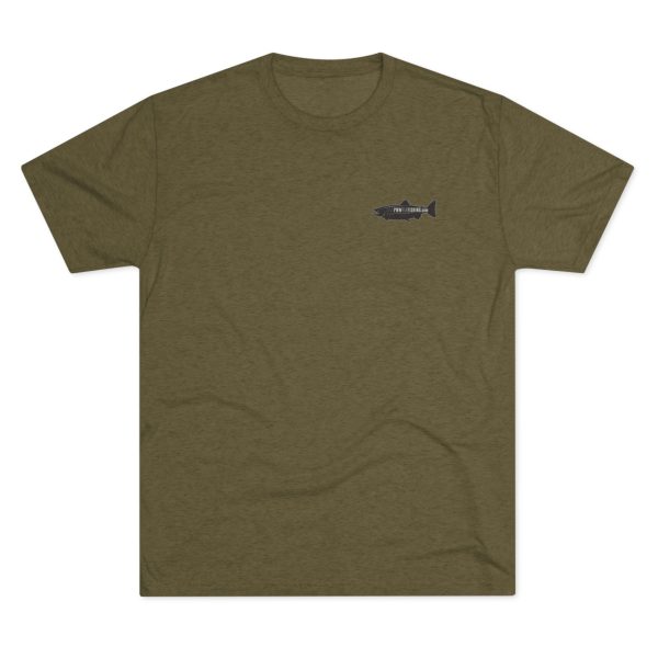 BOBO-SQUATCH PNW Fly Fishing Tee - BACK PRINT - Image 4