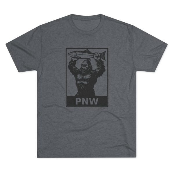 BOBO-SQUATCH PNW Fly Fishing Tee, Unisex Crew T-Shirt - Image 16