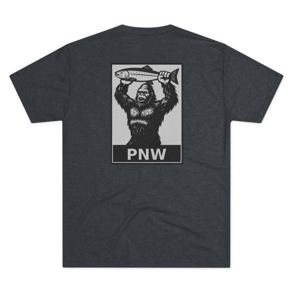 BOBO-SQUATCH PNW Fly Fishing Tee - BACK PRINT - Image 34