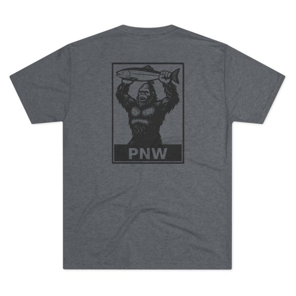 BOBO-SQUATCH PNW Fly Fishing Tee - BACK PRINT - Image 17