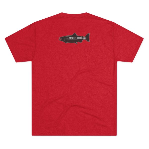 BOBO-SQUATCH PNW Fly Fishing Tee, Unisex Crew T-Shirt - Image 23