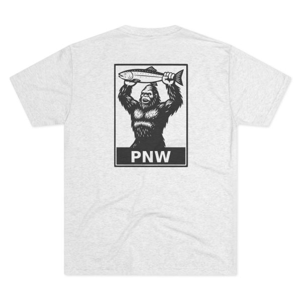 BOBO-SQUATCH PNW Fly Fishing Tee - BACK PRINT