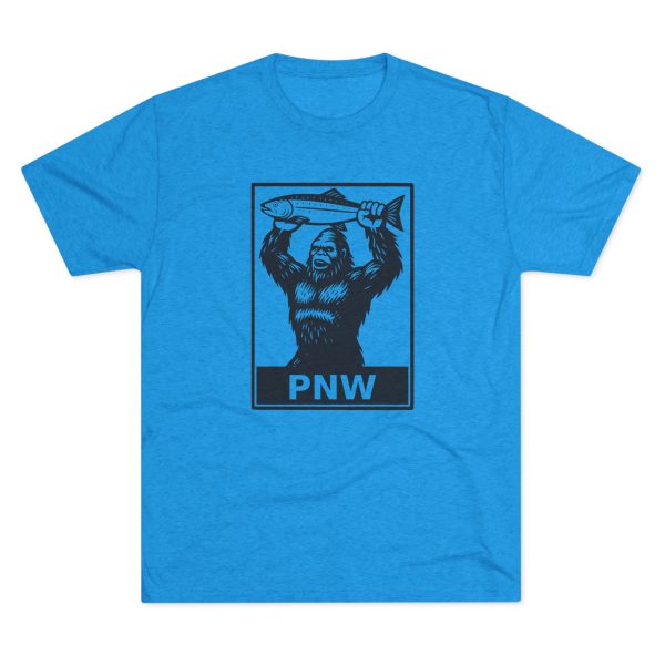 BOBO-SQUATCH PNW Fly Fishing Tee, Unisex Crew T-Shirt - Image 10