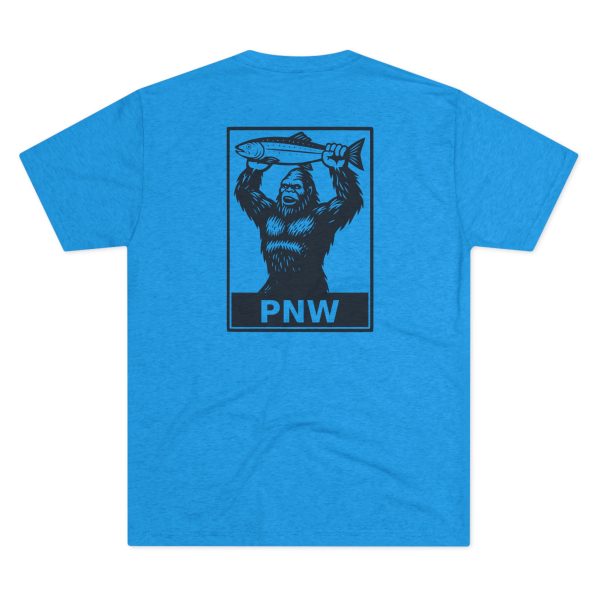 BOBO-SQUATCH PNW Fly Fishing Tee - BACK PRINT - Image 11