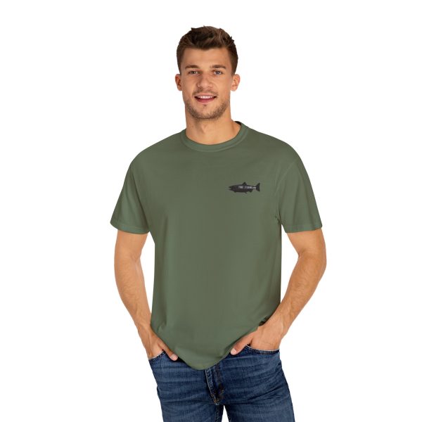 "Odd Year" Pink Salmon PNW Fly Fishing BACK PRINT T-Shirt - Image 17