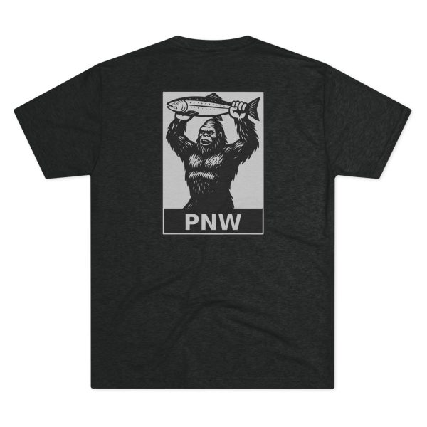 BOBO-SQUATCH PNW Fly Fishing Tee - BACK PRINT - Image 26
