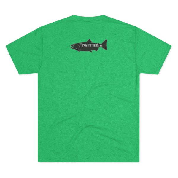BOBO-SQUATCH PNW Fly Fishing Tee, Unisex Crew T-Shirt - Image 8