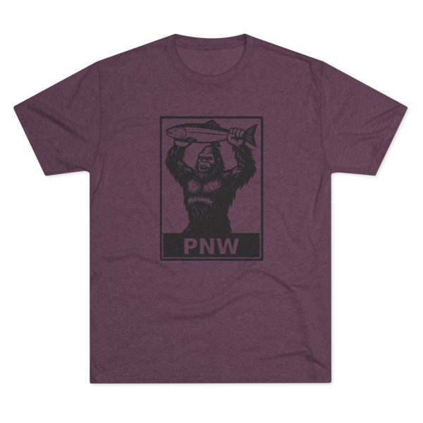 BOBO-SQUATCH PNW Fly Fishing Tee, Unisex Crew T-Shirt - Image 19