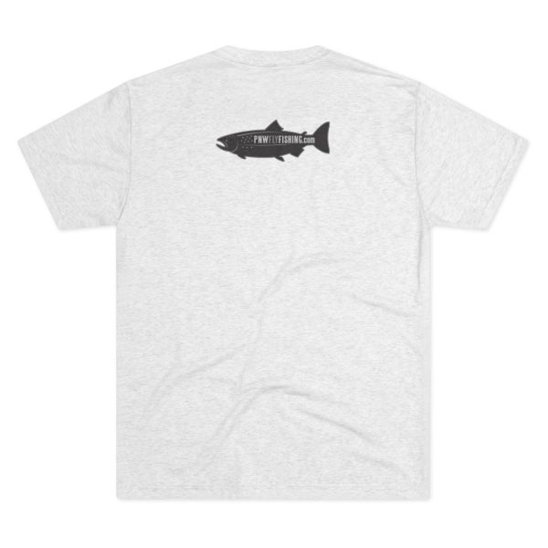 BOBO-SQUATCH PNW Fly Fishing Tee, Unisex Crew T-Shirt - Image 2