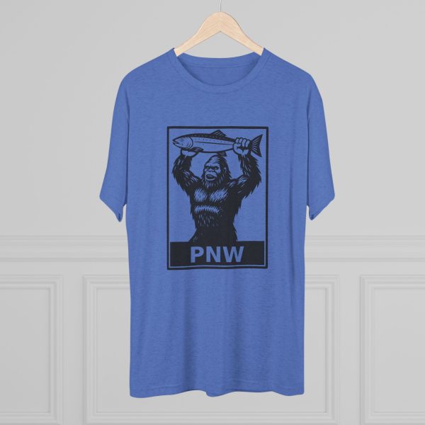 BOBO-SQUATCH PNW Fly Fishing Tee, Unisex Crew T-Shirt - Image 15