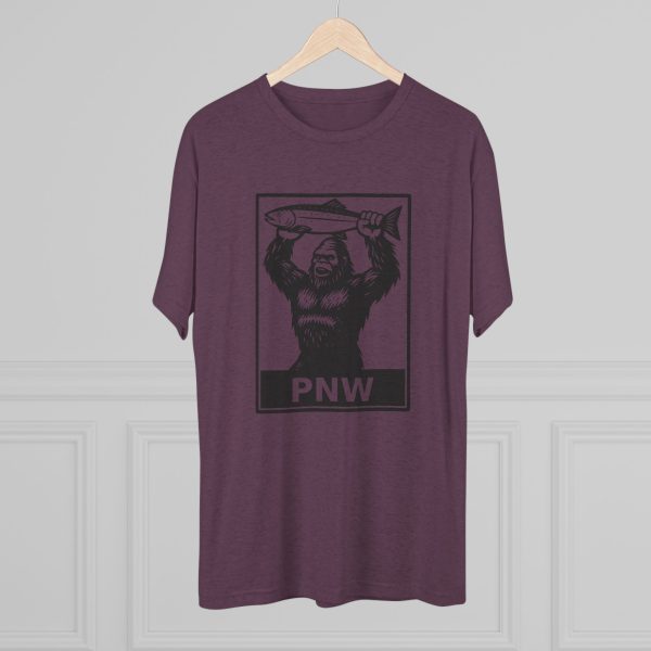 BOBO-SQUATCH PNW Fly Fishing Tee, Unisex Crew T-Shirt - Image 21