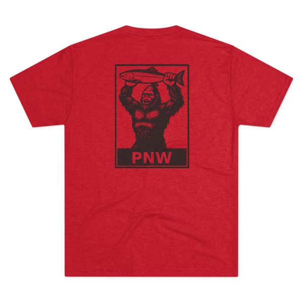 BOBO-SQUATCH PNW Fly Fishing Tee - BACK PRINT - Image 23