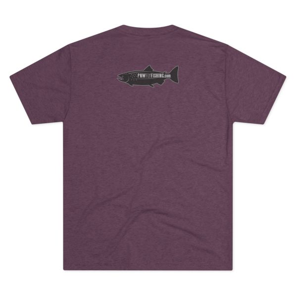 BOBO-SQUATCH PNW Fly Fishing Tee, Unisex Crew T-Shirt - Image 20