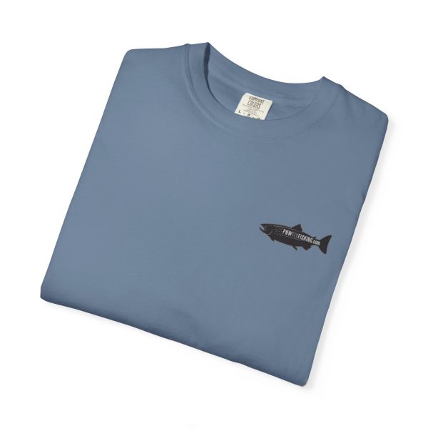 "Odd Year" Pink Salmon PNW Fly Fishing BACK PRINT T-Shirt - Image 24