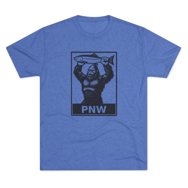 BOBO-SQUATCH PNW Fly Fishing Tee, Unisex Crew T-Shirt - Image 13