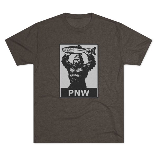 BOBO-SQUATCH PNW Fly Fishing Tee, Unisex Crew T-Shirt - Image 29