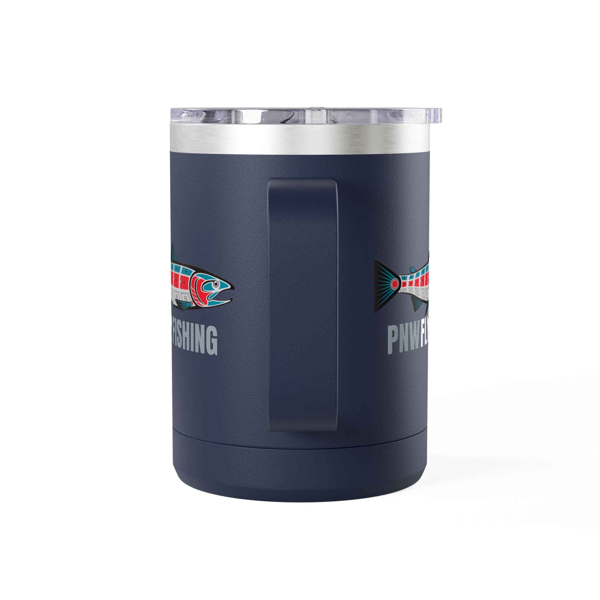 Fly Fishing Tumbler 15oz - PNW Fly Fishing Travel Mug - Image 19