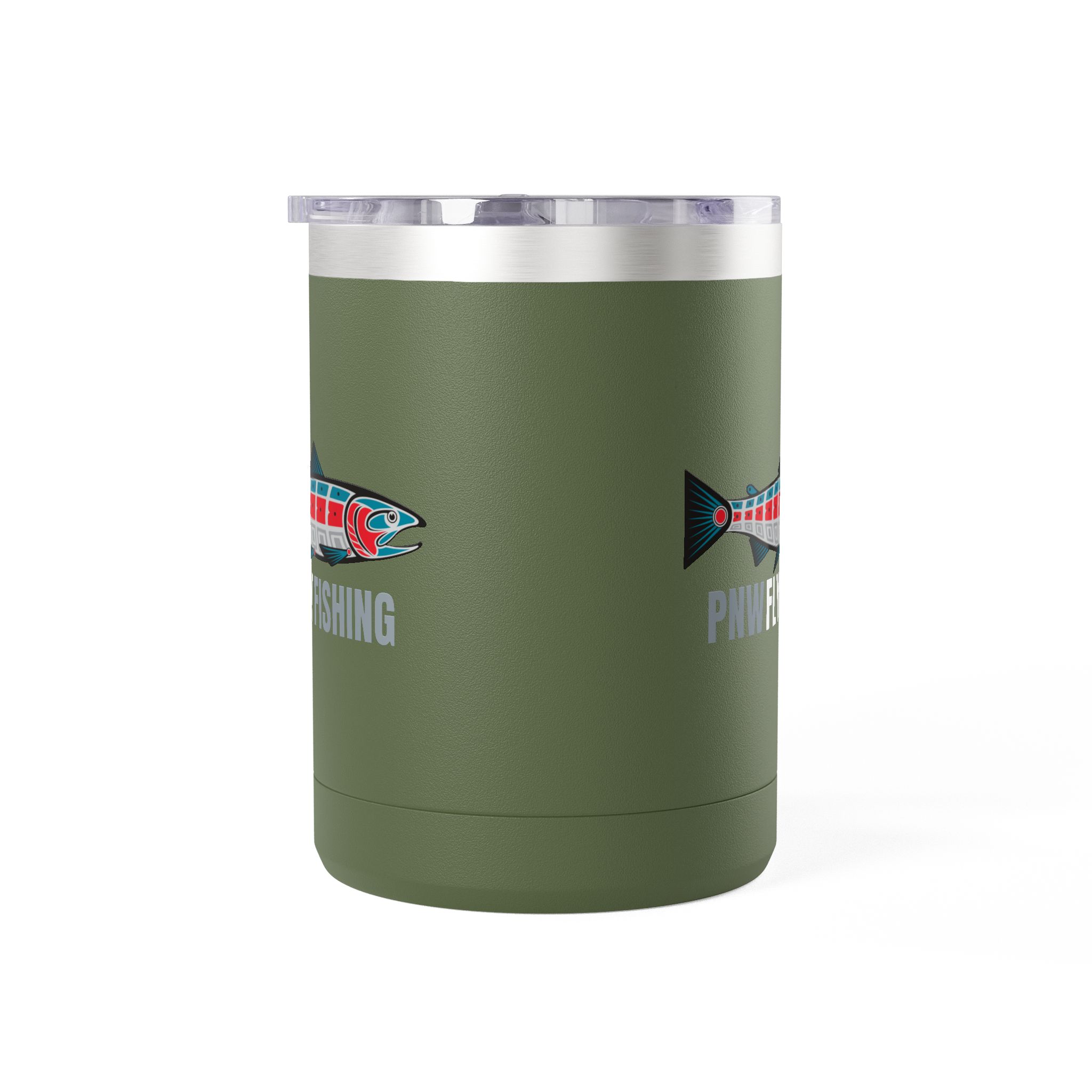 Fly Fishing Tumbler 15oz - PNW Fly Fishing Travel Mug - Image 9