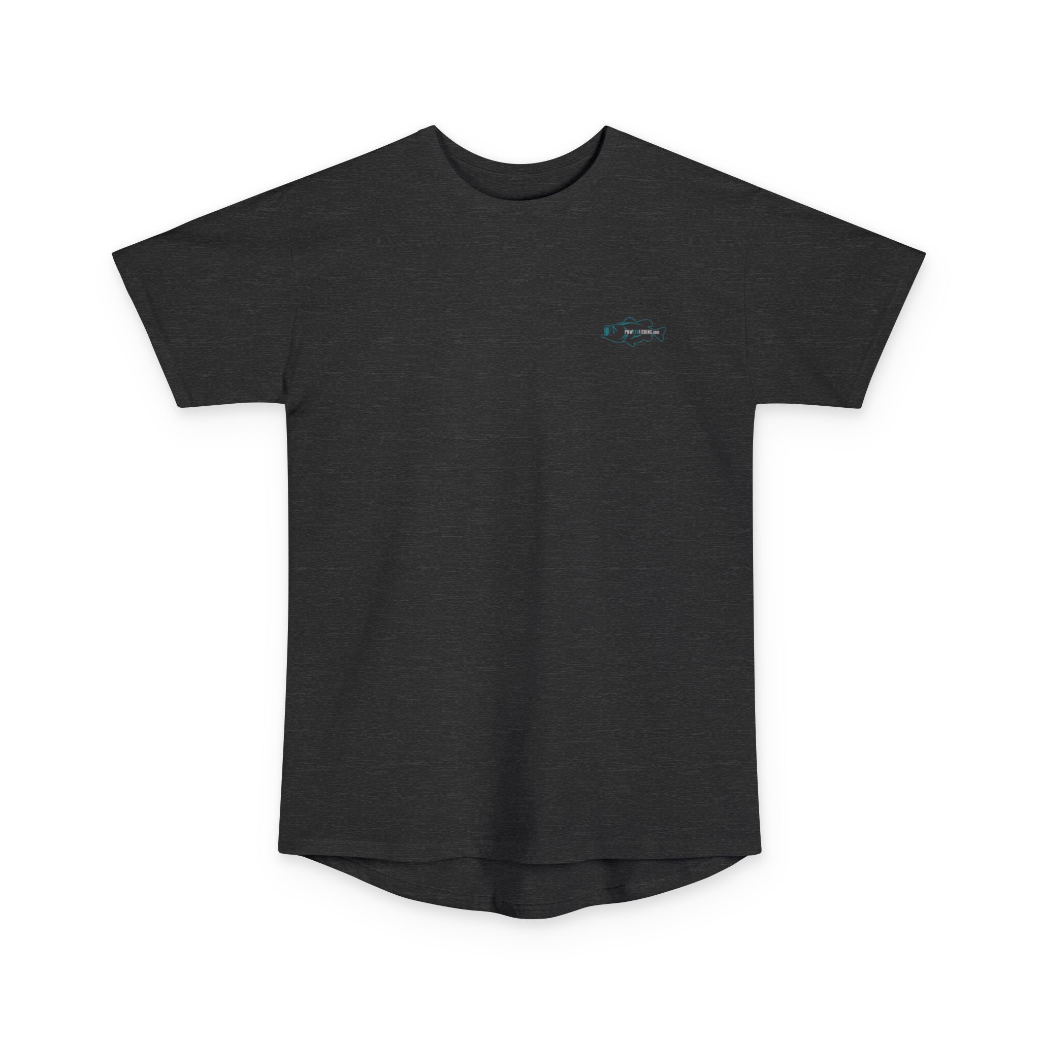 PNW Fly Fishing Tee — Long Body Green Bass Logo Shirt - Image 13