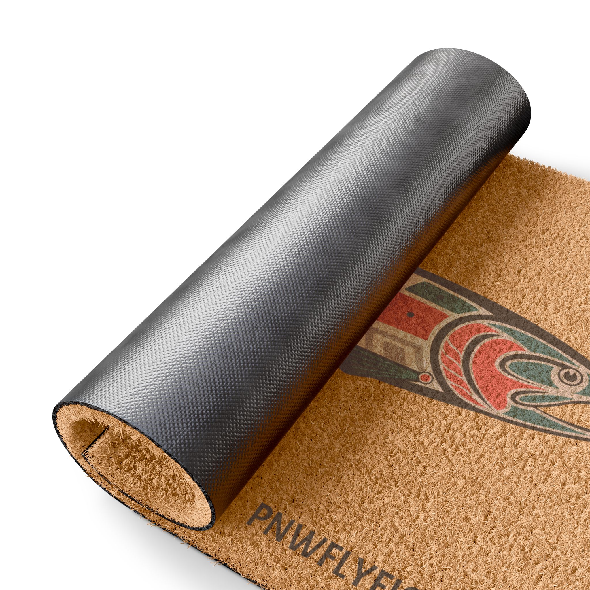 PNW Fly Fishing Logo Welcome Mat - Image 2