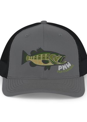 Largemouth Bass Fishing Trucker Hat